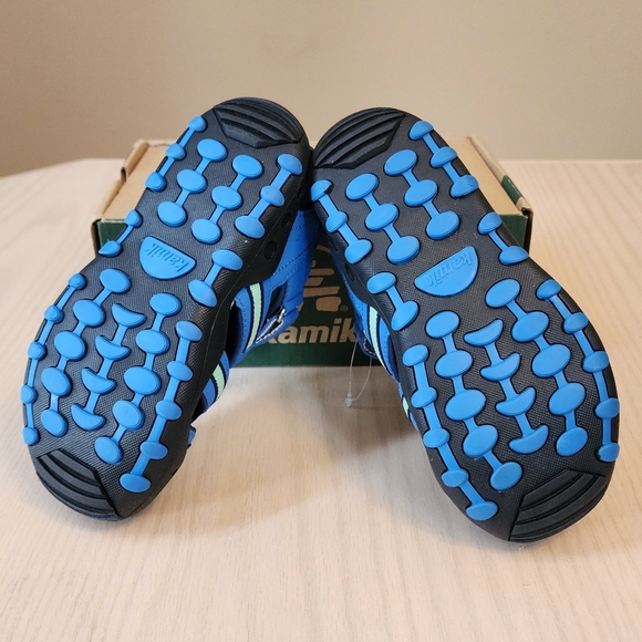 Kamik boy's sandal boy's size 1 blue green - Picture 6 of 6